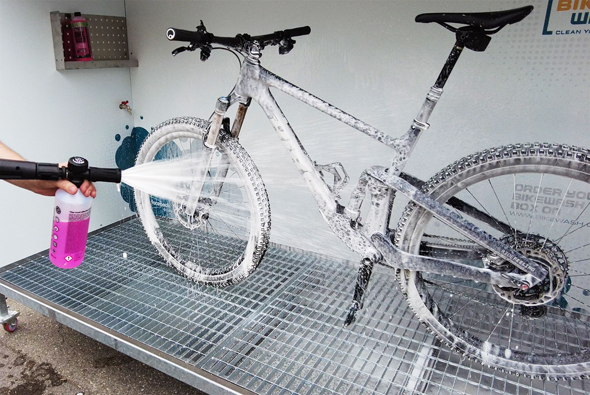 Waschanlage F r Das Fahrrad Bike Wash